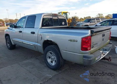 2008 Dodge Dakota Laramie из США, поврежденный, VIN 1D7HW58N68S633283